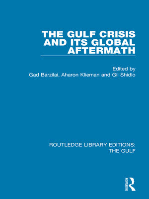 cover image of The Gulf Crisis and its Global Aftermath